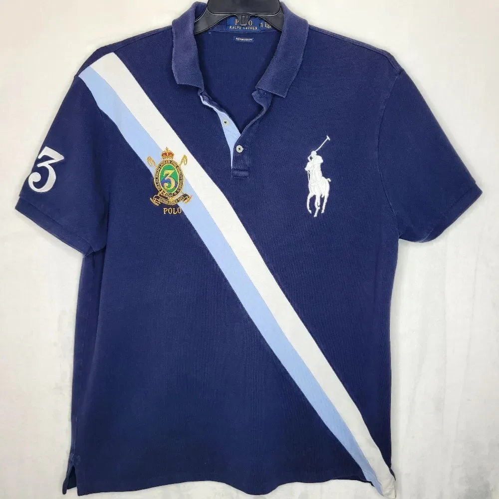 Polo Ralph Lauren Big Pony‎ Striped Polo Shirt XL